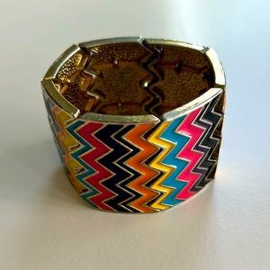 Colorful cuff bracelet